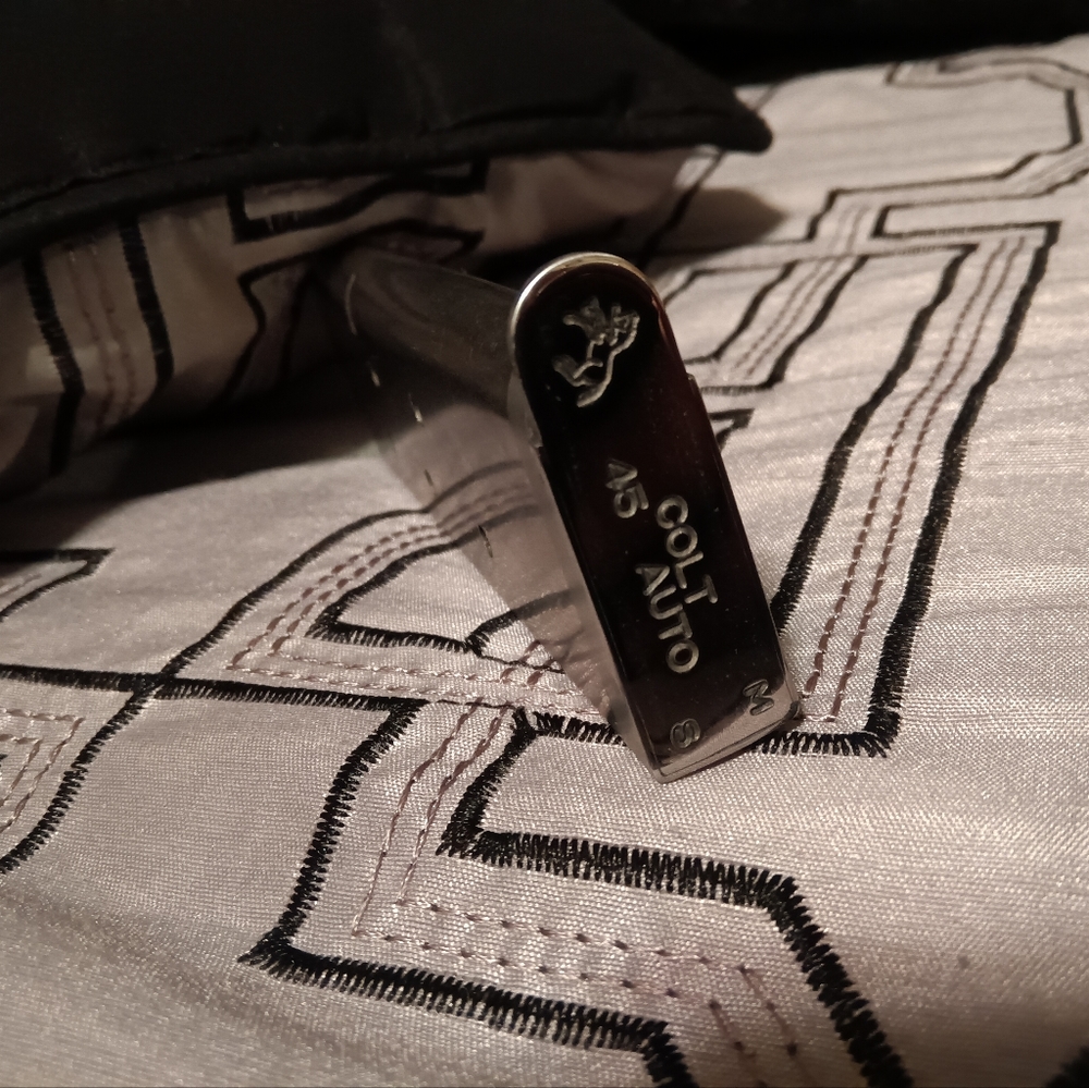 high polished (colt firearms)  1911 magazine 45 acp